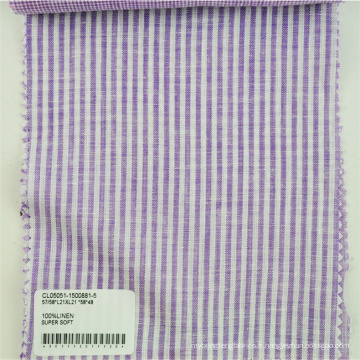 tissu de tricot de lin pour les tissus d&#39;habillement de tissu de chemise des hommes